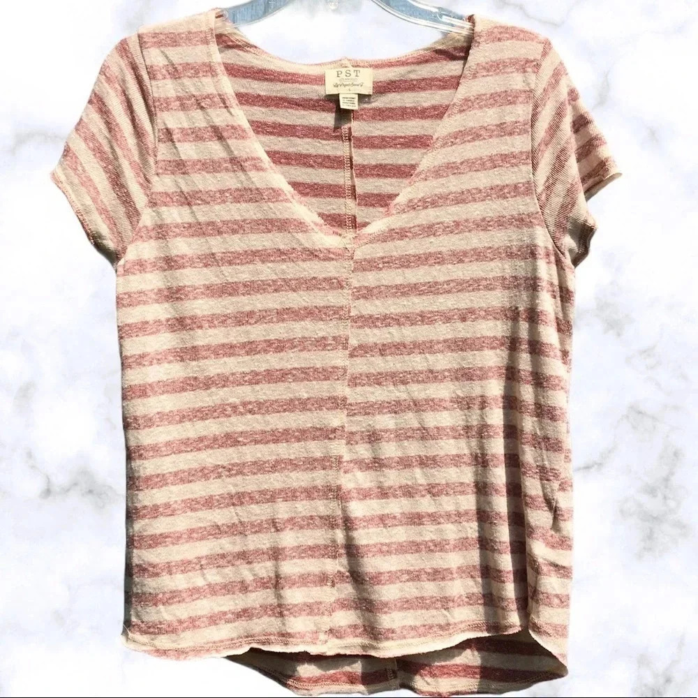 NWT Project Social T PST Short Sleeve Tee Shirt Top L